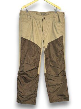 Guide Gear Mens Upland Brush Hunting Pants Khaki Brown Size 38x32